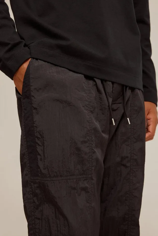 Man Venroy Pants Panelled Nylon Utility Pant