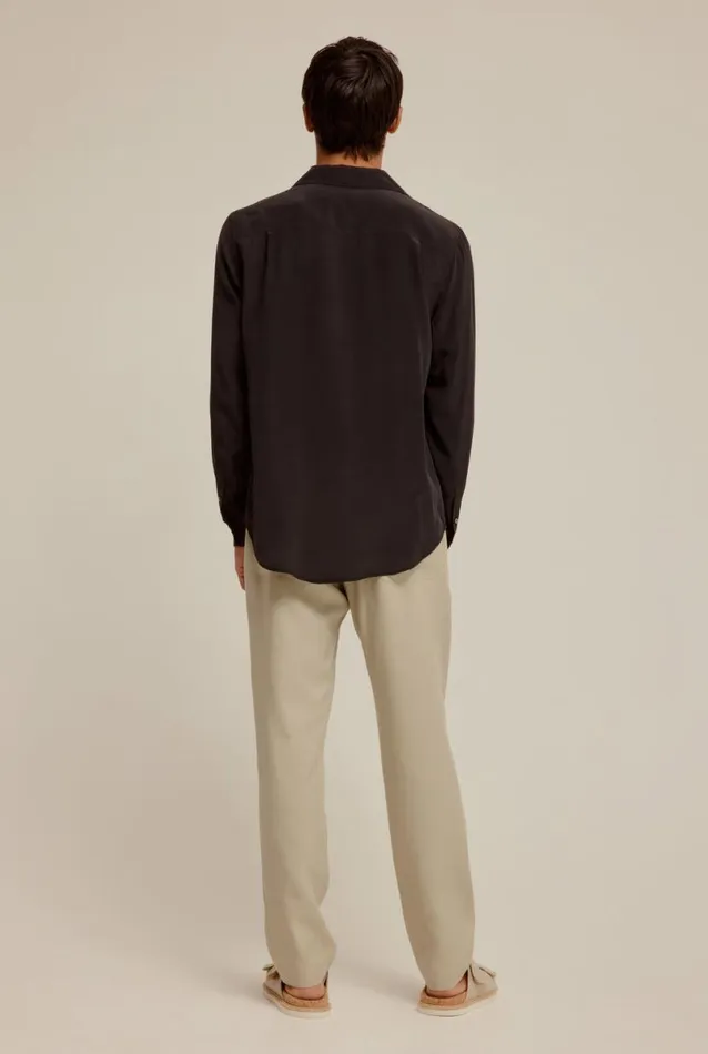 Man Venroy Pants Tencel Lounge Chino