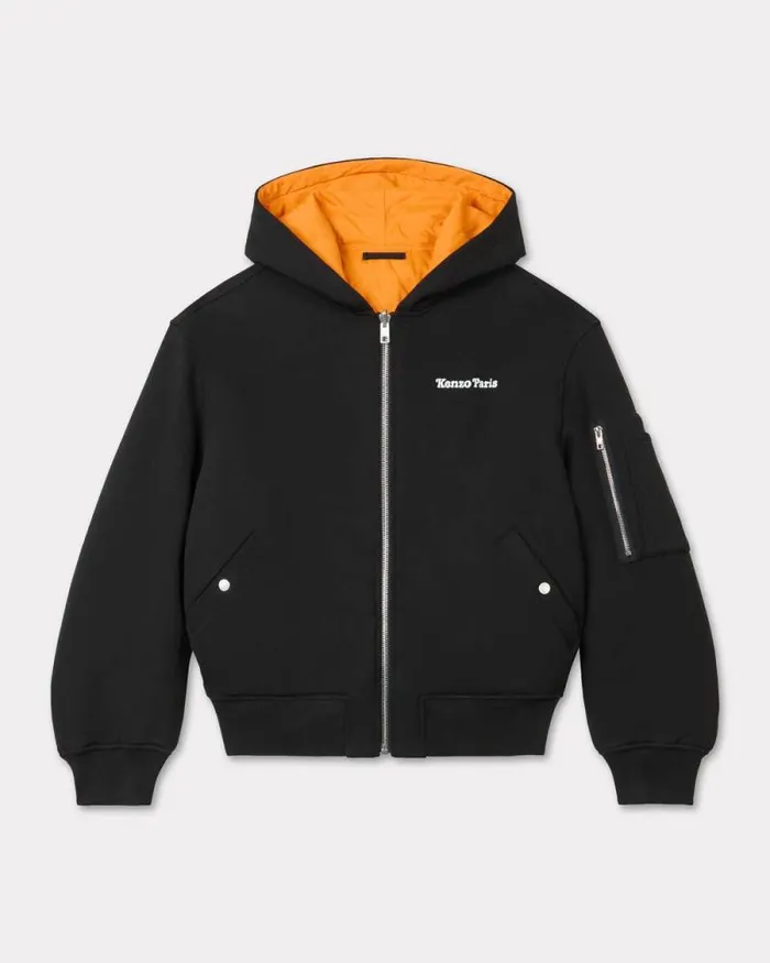 Men 039KENZO VERDY MARKET039 Reversible Embroidered Bomber Black Kenzo Jackets And Coats Men 039KENZO VERDY MARKET039 Reversible Embroidered Bomber Black Kenzo Jackets And Coats