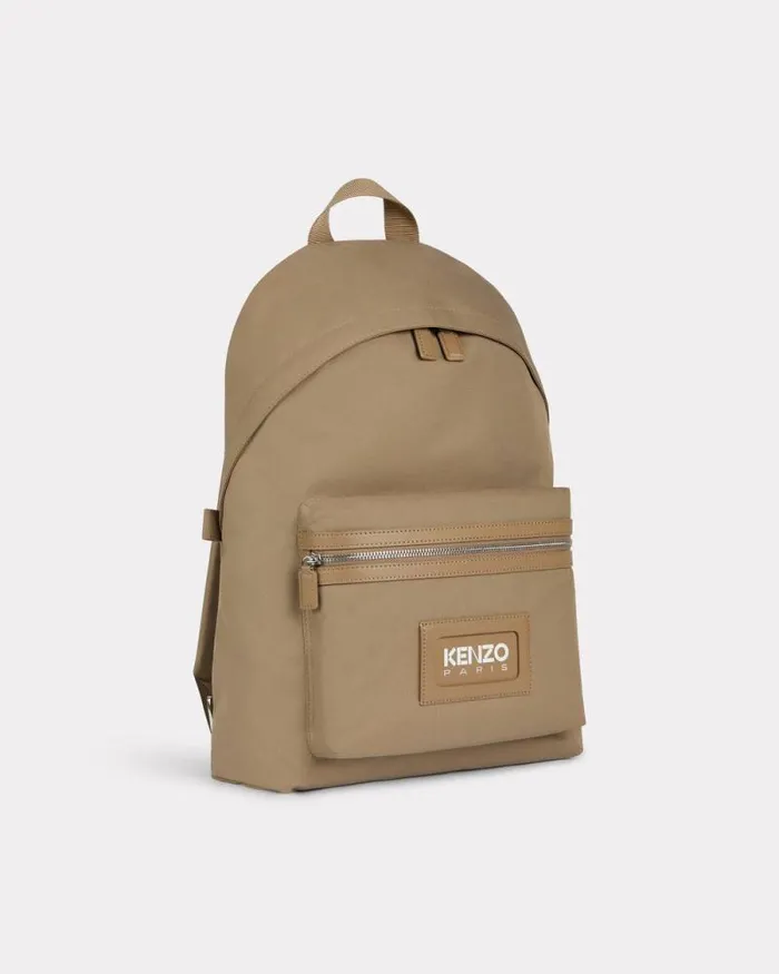 Men 039KENZOGRAPHY039 Backpack Tan Kenzo Bags