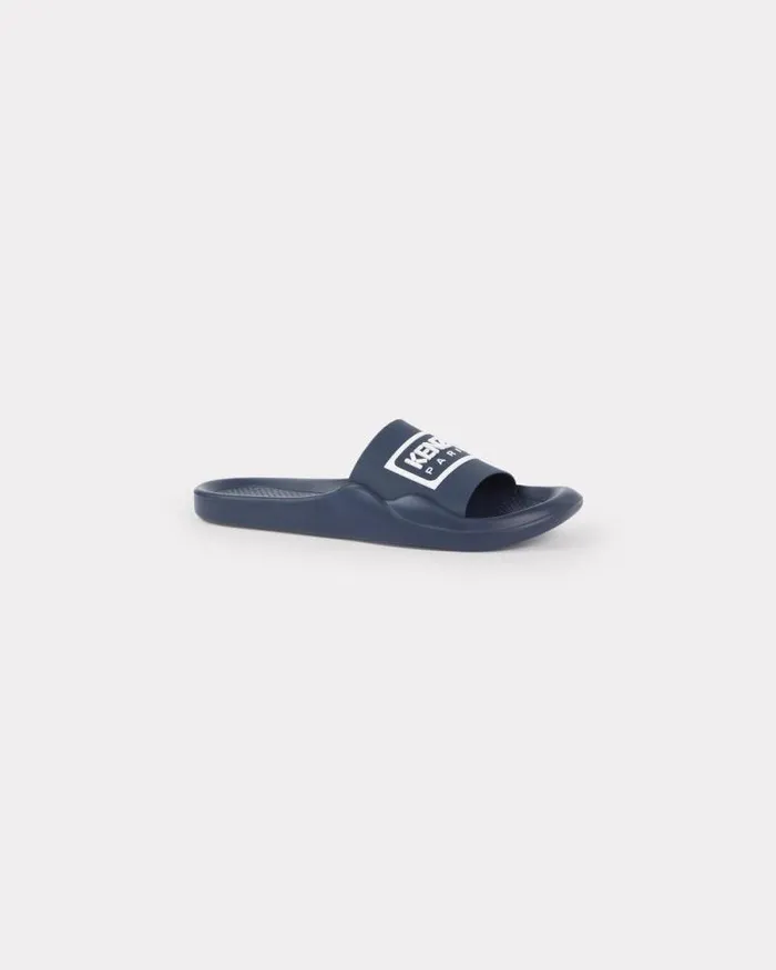 Men 039POOL039 Mules Midnight Blue Kenzo Mules And Espadrilles