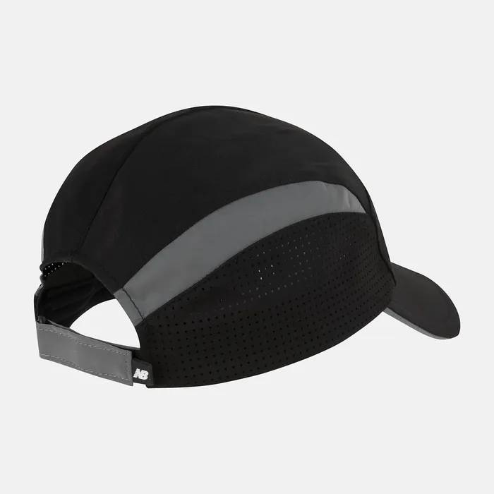 Men 5 Panel Laser Running Hat Black New Balance Hats