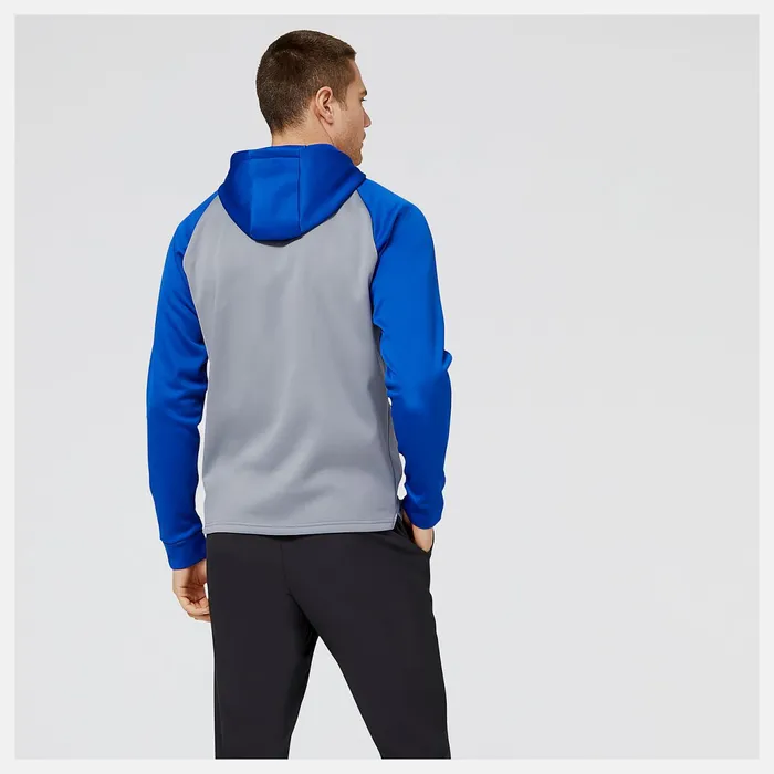 Men Baseball Pull Over Hoodie Team Royal New Balance Hoodies and Sweatshirts