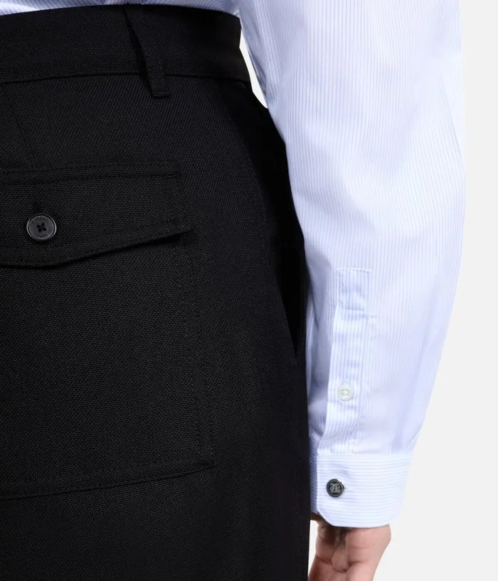 Men Black Trousers THE KOOPLES Pants and Shorts