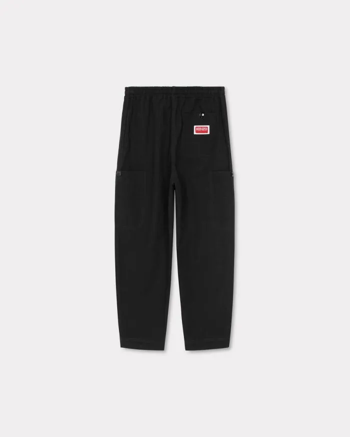 Men Cargo Jog Pants Black Kenzo Pants And Shorts