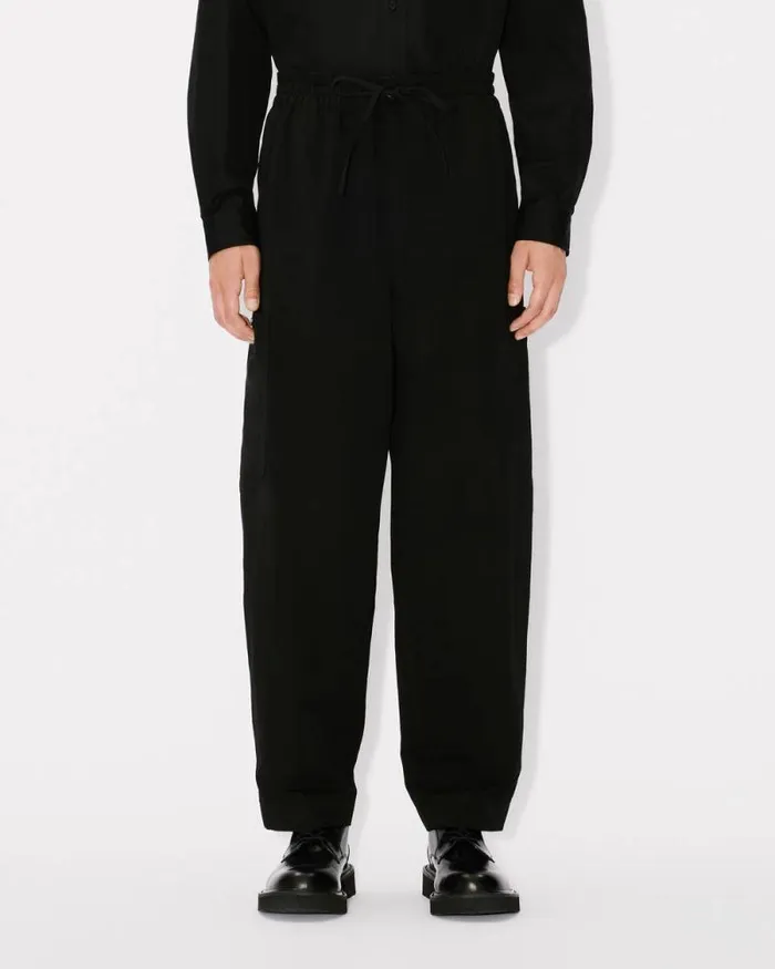 Men Cargo Jog Pants Black Kenzo Pants And Shorts