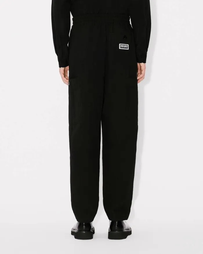 Men Cargo Jog Pants Black Kenzo Pants And Shorts
