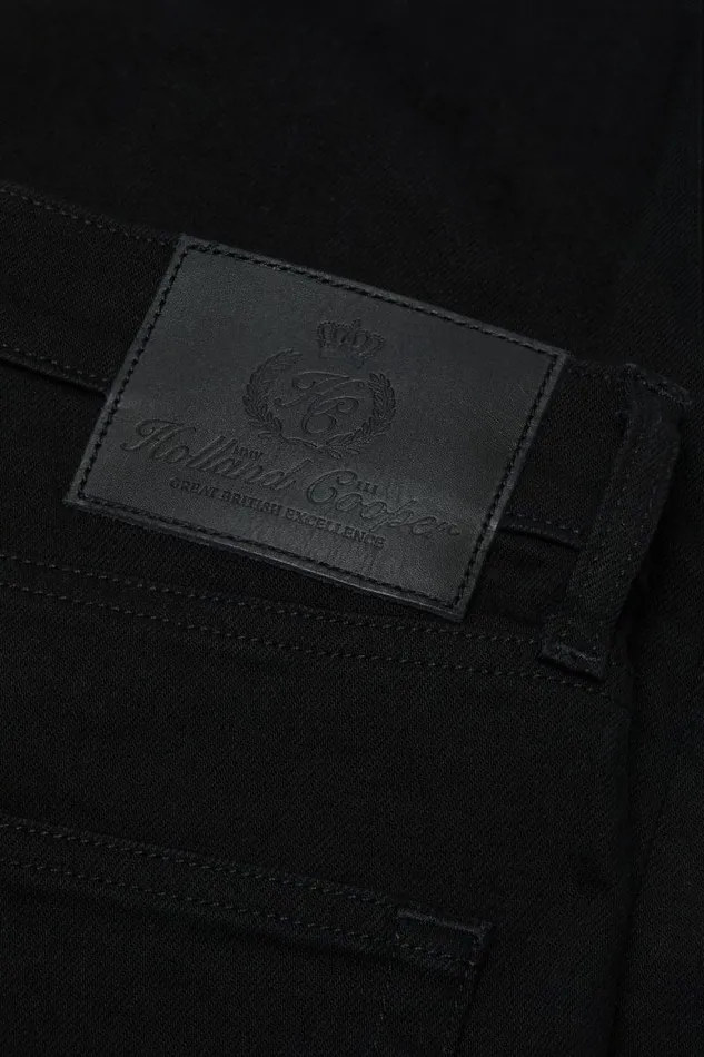Men Classic Straight Jean Black Holland Cooper Jeans