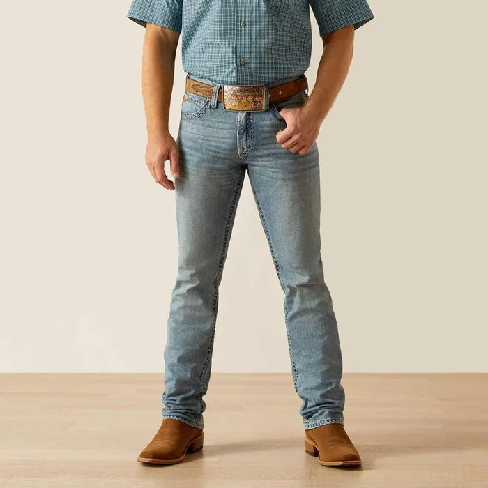 Men Denim Ariat M4 Relaxed Marston Straight Leg Jean Corona