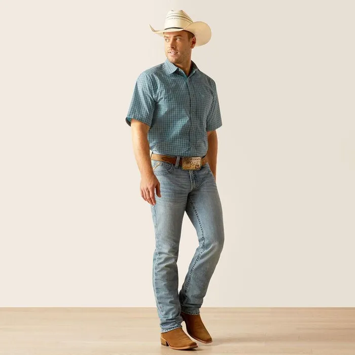 Men Denim Ariat M4 Relaxed Marston Straight Leg Jean Corona