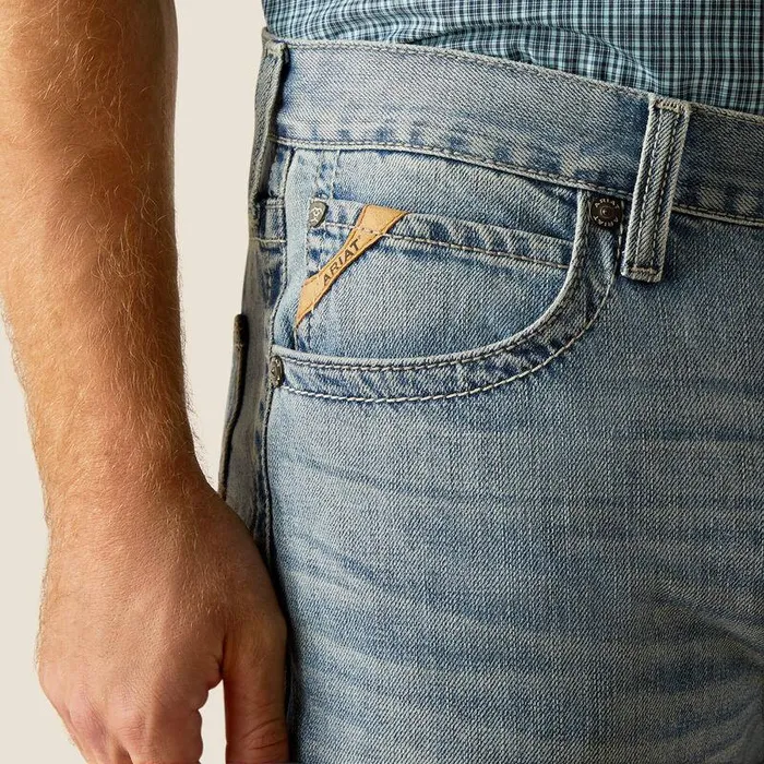 Men Denim Ariat M4 Relaxed Marston Straight Leg Jean Corona