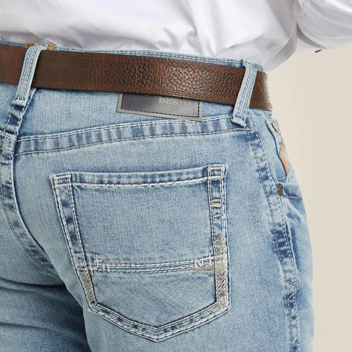 Men Denim Ariat M5 Slim Stirling Stretch Stackable Straight Leg Jean Nolin Men Denim Ariat M5 Slim Stirling Stretch Stackable Straight Leg Jean Nolin