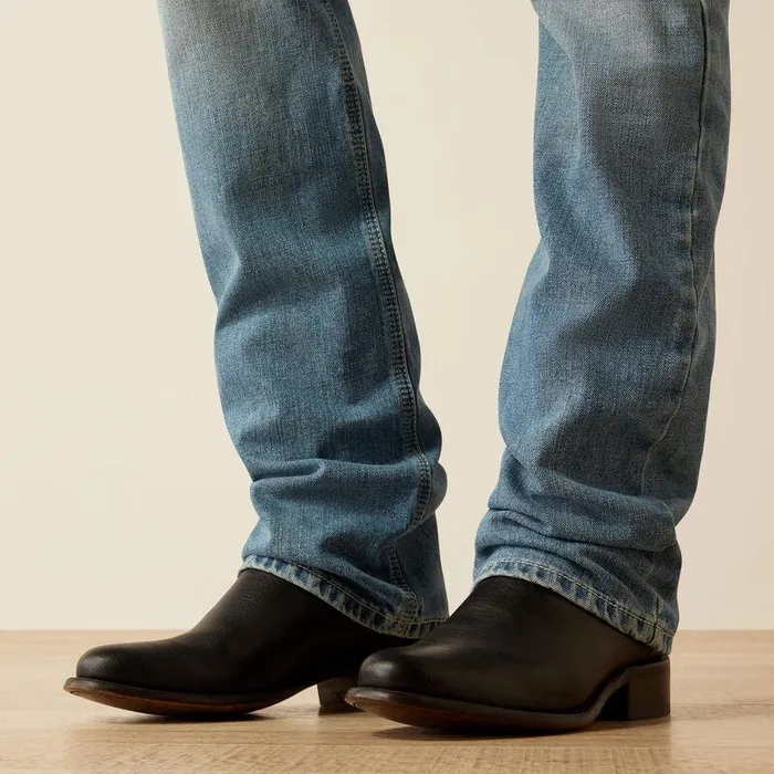 Men Denim Ariat M7 Slim Ethan Straight Leg Jeans Dixon