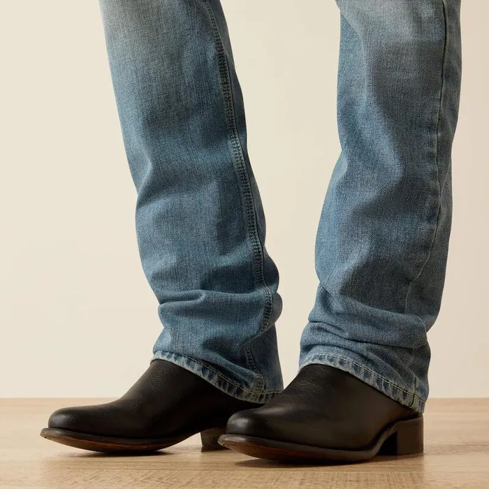 Men Denim Ariat M7 Slim Ethan Straight Leg Jeans Dixon