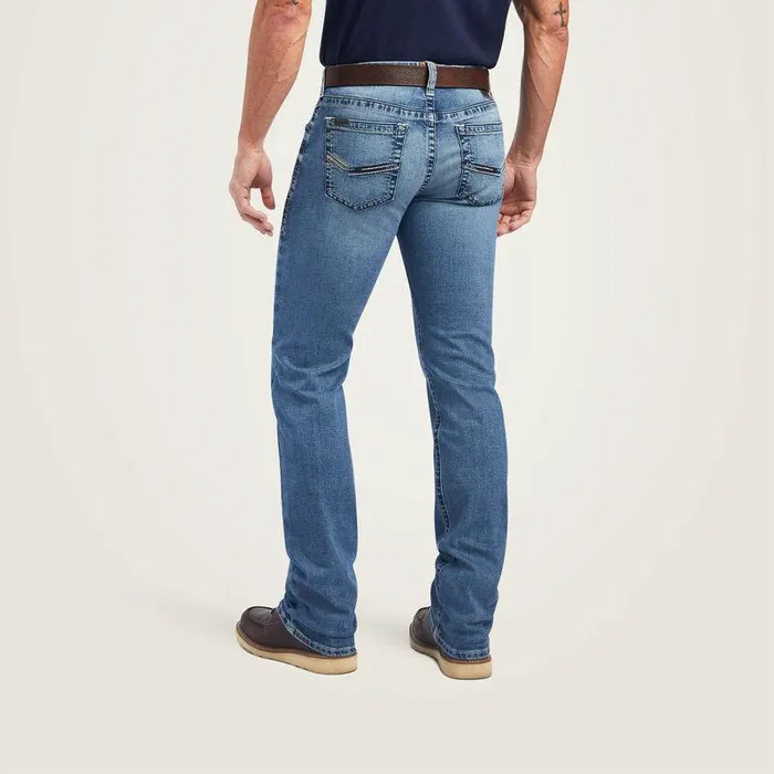 Men Denim Ariat M7 Slim Wessley Straight Jean Gaviota Men Denim Ariat M7 Slim Wessley Straight Jean Gaviota