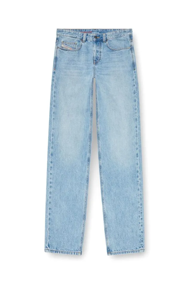 Men Diesel Jeans Relaxed Jeans 2001 DMacro 09I29 Light Blue Men Diesel Jeans Relaxed Jeans 2001 DMacro 09I29 Light Blue