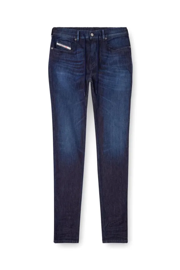 Men Diesel Jeans Slim 2060 DStrukt Joggjeans 09L11 Dark Blue Men Diesel Jeans Slim 2060 DStrukt Joggjeans 09L11 Dark Blue