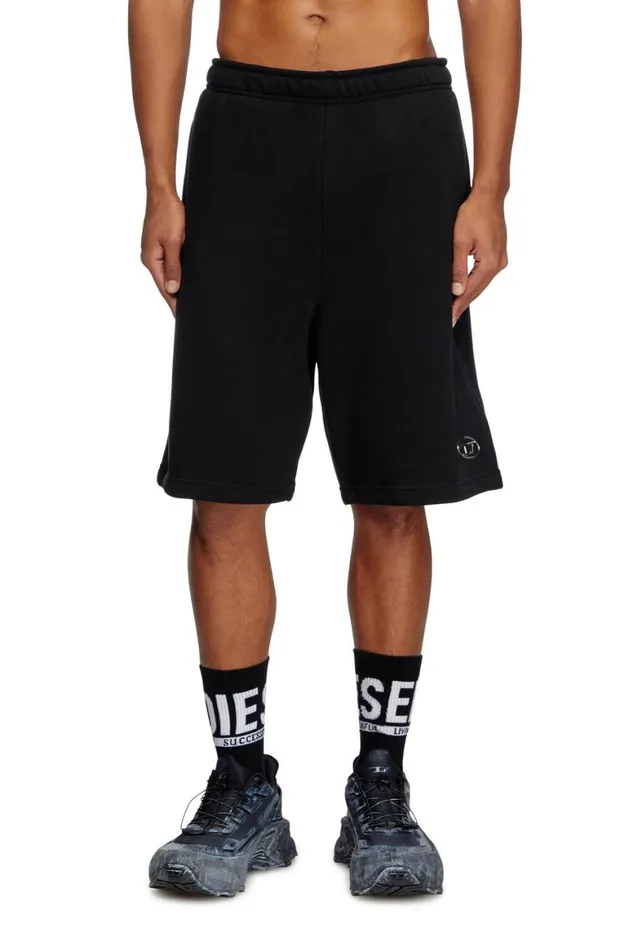Men Diesel Pants and Shorts PMARSHYOD Black Men Diesel Pants and Shorts PMARSHYOD Black