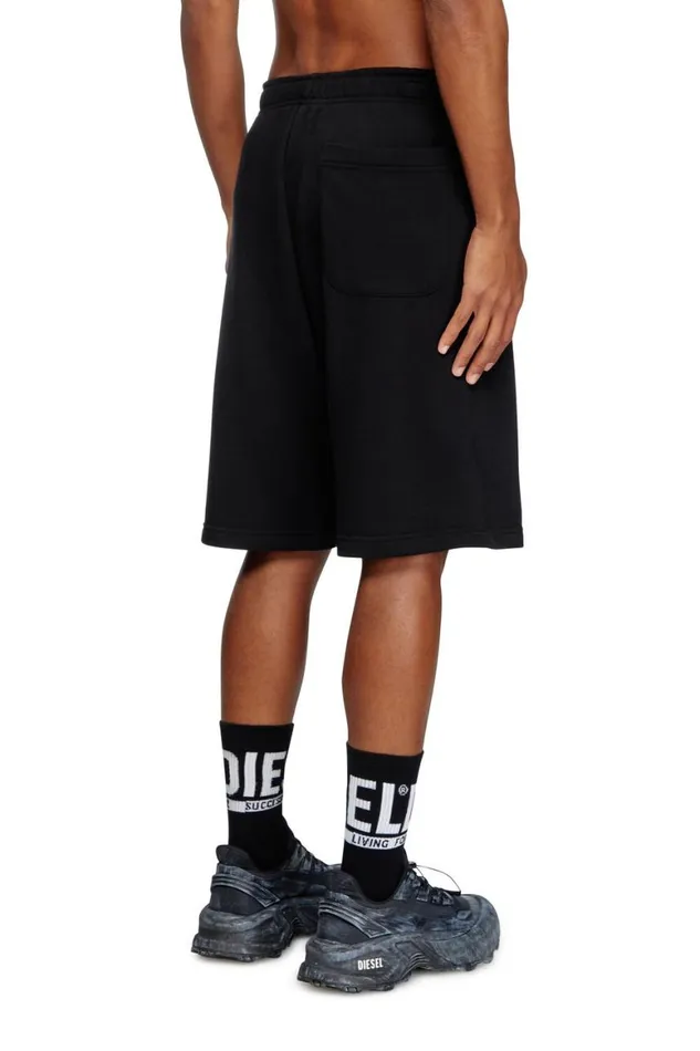 Men Diesel Pants and Shorts PMARSHYOD Black Men Diesel Pants and Shorts PMARSHYOD Black