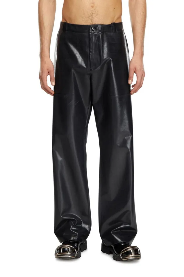 Men Diesel Pants and Shorts PSTANLEY Black Men Diesel Pants and Shorts PSTANLEY Black