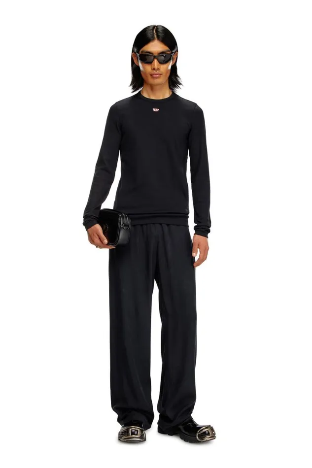 Men Diesel TShirts and Polos DRIBBERLSN Black