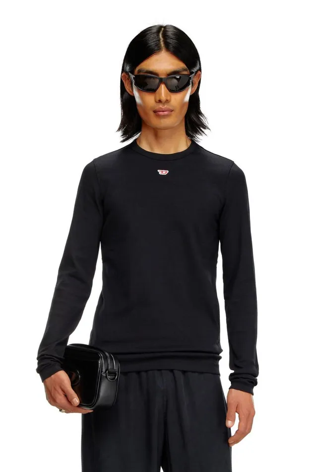 Men Diesel TShirts and Polos DRIBBERLSN Black Men Diesel TShirts and Polos DRIBBERLSN Black