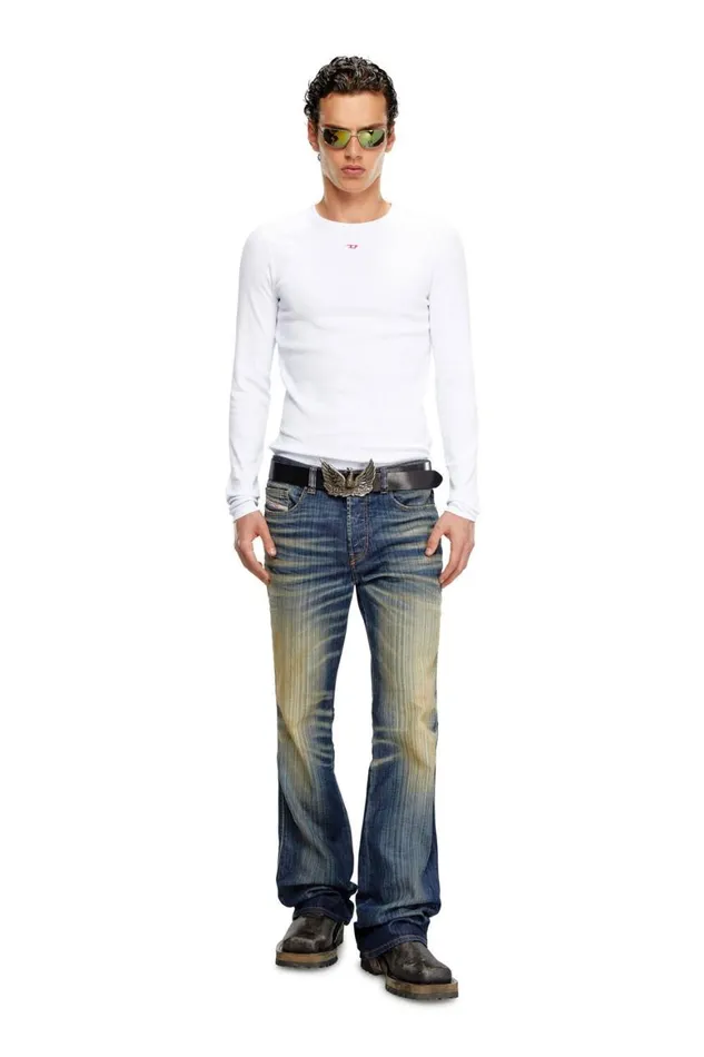 Men Diesel TShirts and Polos DRIBBERLSN White