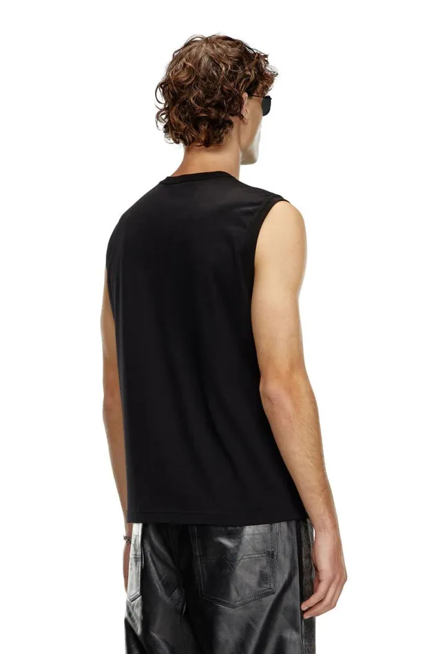 Men Diesel TShirts and Polos TBISCOOD Black