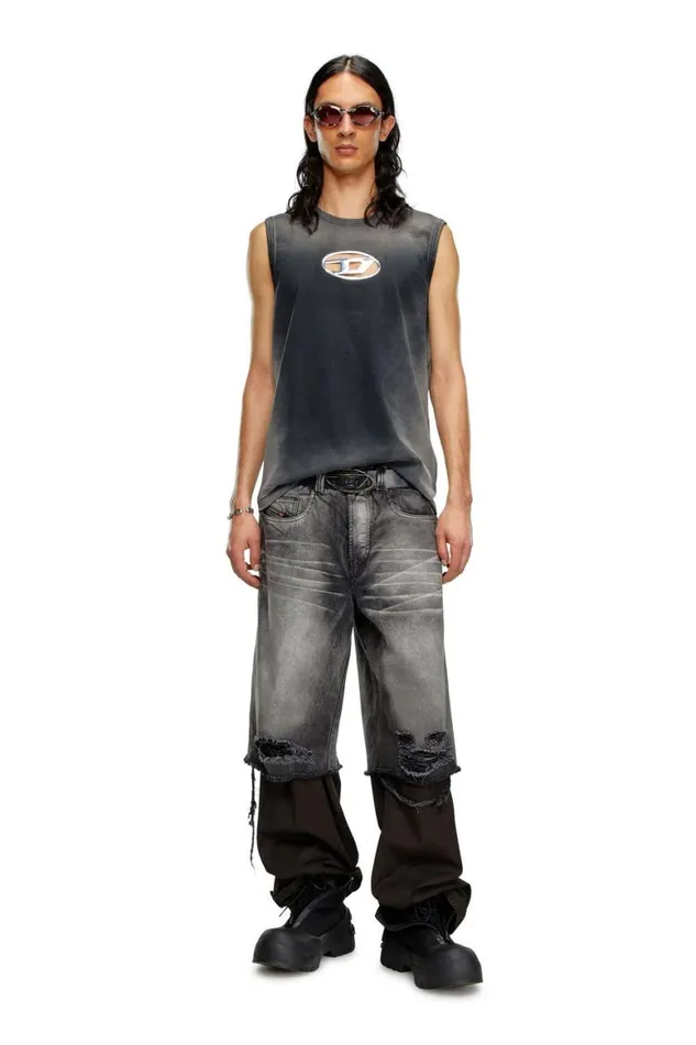 Men Diesel TShirts and Polos TBRICO Black