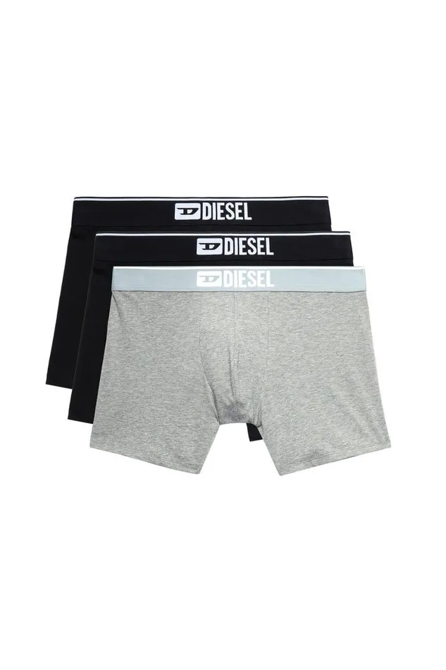 Men Diesel Underwear UMBXSEBASTIANTHREEPAC Blackgrey Men Diesel Underwear UMBXSEBASTIANTHREEPAC Blackgrey