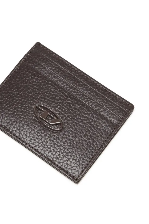 Men Diesel Wallets CARD CASE Brown Men Diesel Wallets CARD CASE Brown