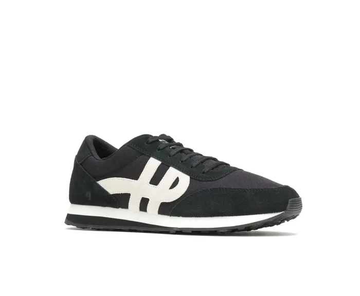 Men Hush Puppies Seventy8 Black Suede Sneakers