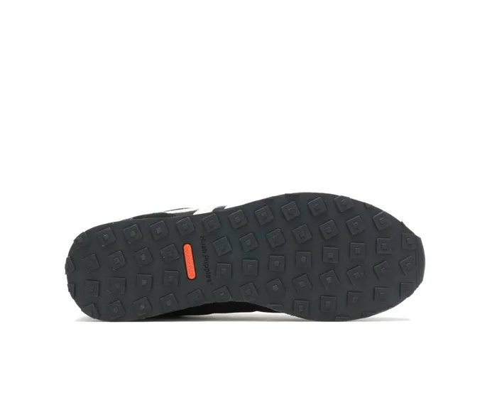 Men Hush Puppies Seventy8 Black Suede Sneakers