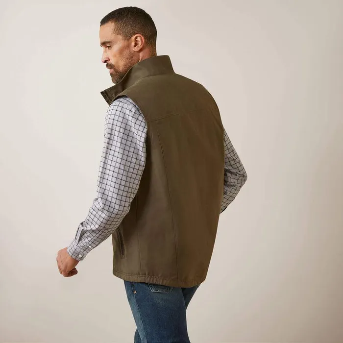 Men Jackets and Vests Ariat Argentium Insulated Vest Earth