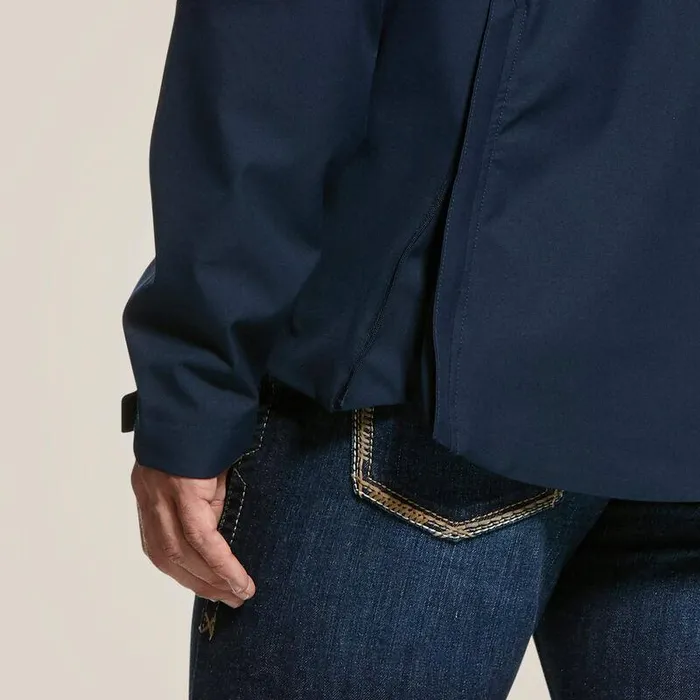 Men Jackets and Vests Ariat Coastal Waterproof Jacket Navy Men Jackets and Vests Ariat Coastal Waterproof Jacket Navy