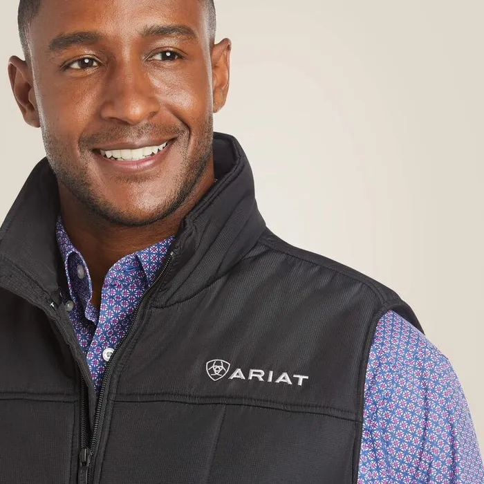 Men Jackets and Vests Ariat Crius Insulated Vest Black Men Jackets and Vests Ariat Crius Insulated Vest Black