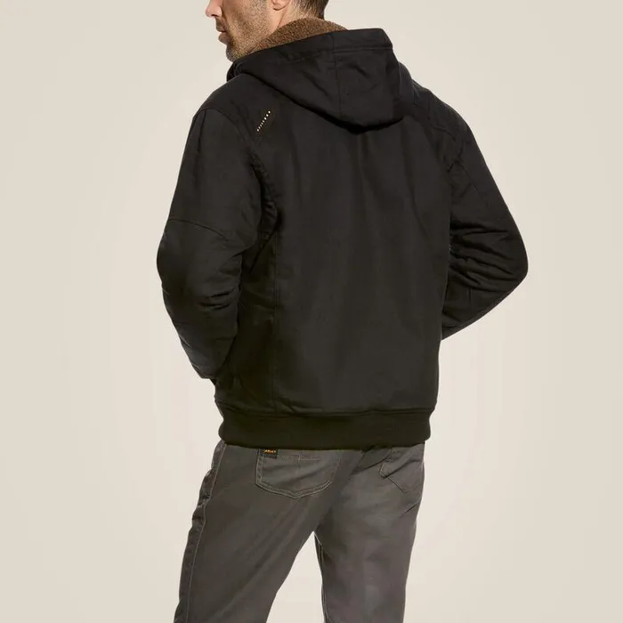 Men Jackets and Vests Ariat Rebar DuraCanvas Jacket Black Men Jackets and Vests Ariat Rebar DuraCanvas Jacket Black