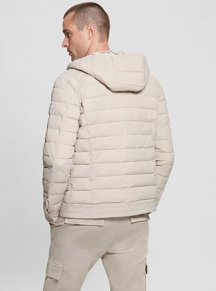 Men Jackets GUESS Eco Stone Stretch Biker Jacket