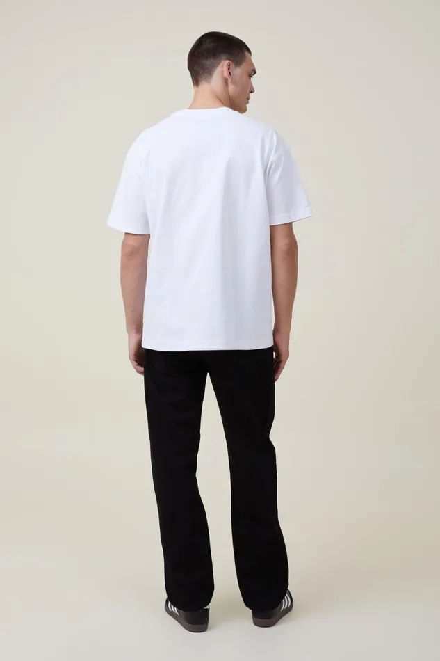 Men Jeans Cotton On Baggy Jean True Black