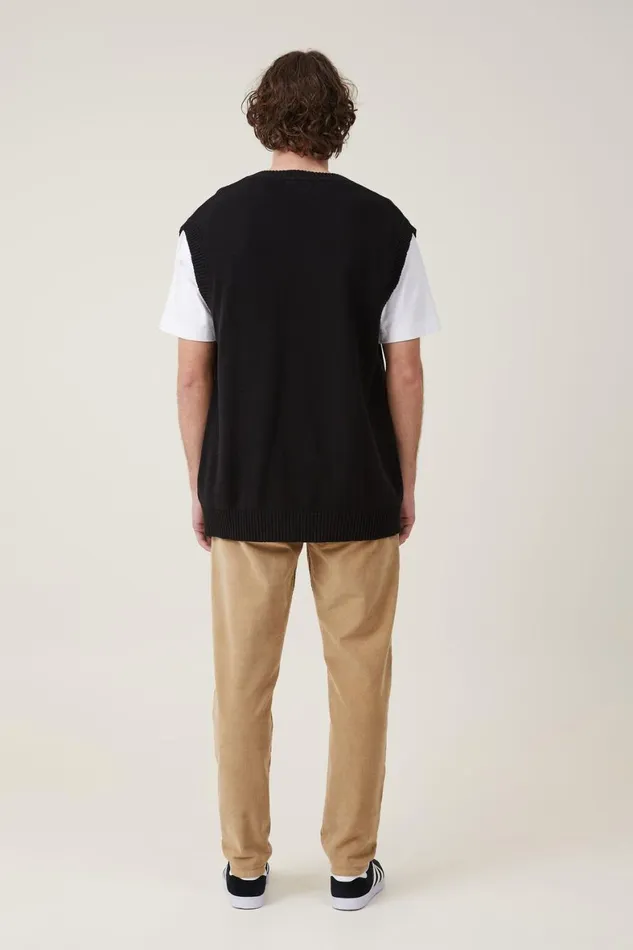 Men Jeans Cotton On Relaxed Tapered Jean Pebble Cord