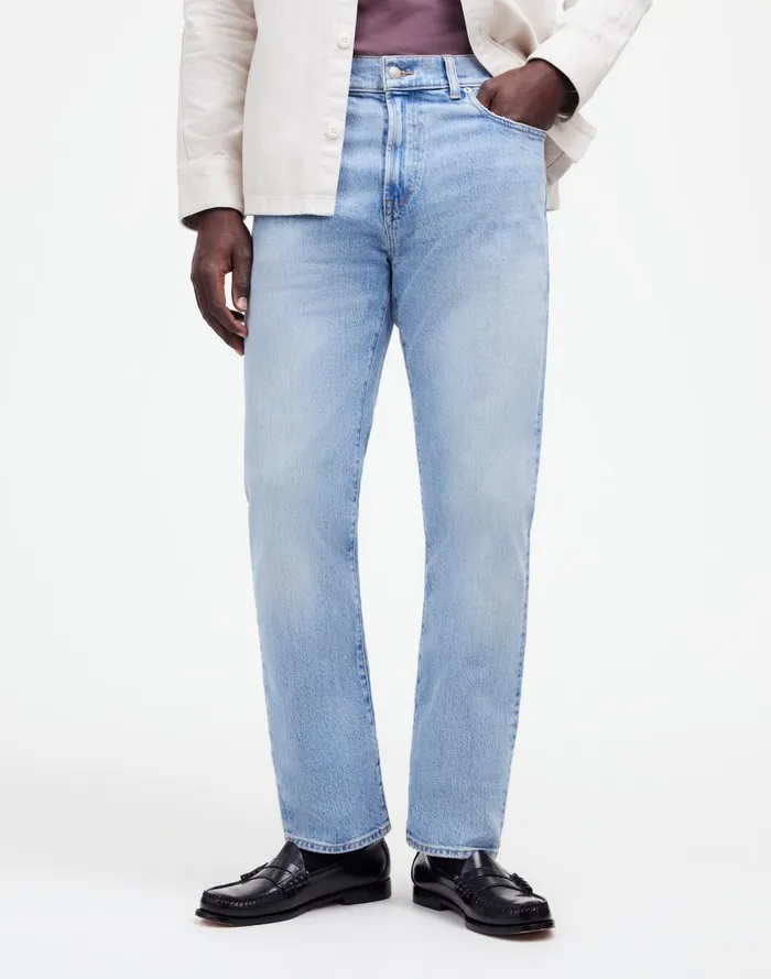 Men Jeans Madewell The 1991 StraightLeg Jean Lockhart Wash