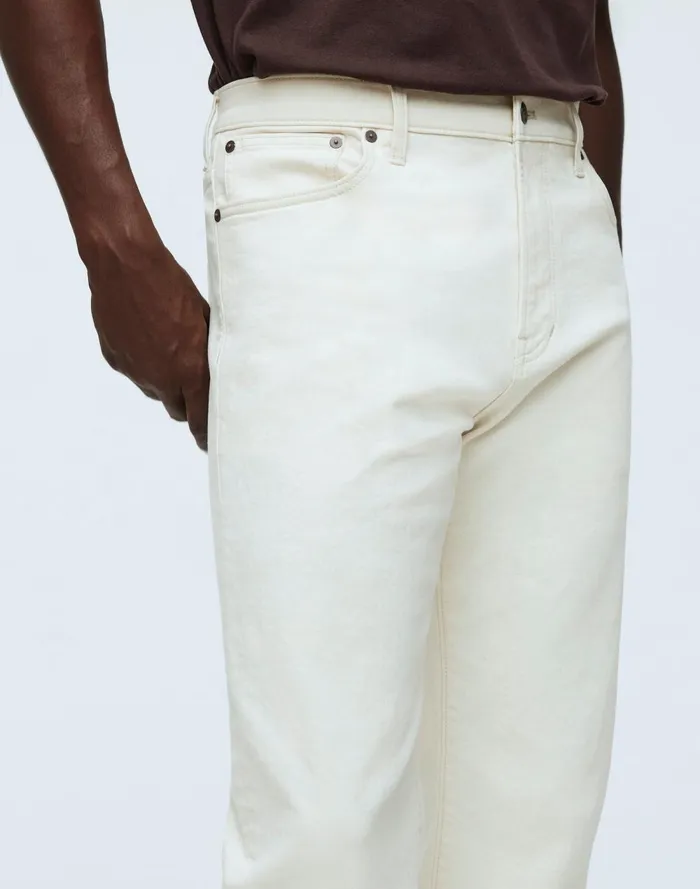 Men Jeans Madewell The 1991 StraightLeg Jean Vintage Canvas