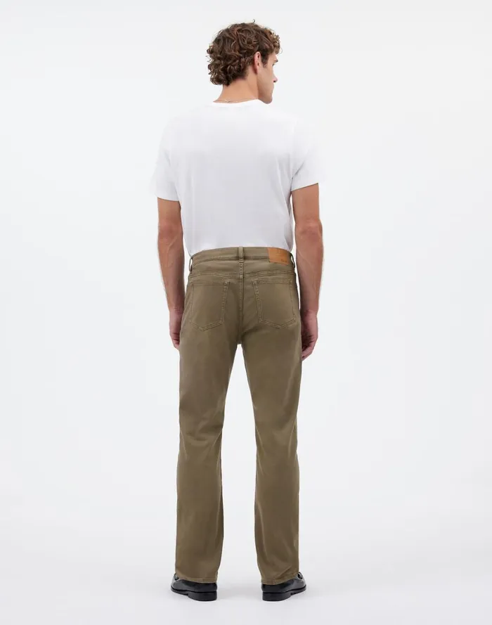 Men Jeans Madewell The Allday 1991 StraightLeg Pant Driftwood Brown