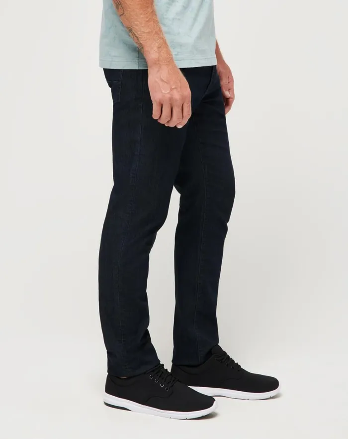 Men Jeans TravisMathew LEGACY FEATHERWEIGHT JEANS Dark Denim Men Jeans TravisMathew LEGACY FEATHERWEIGHT JEANS Dark Denim