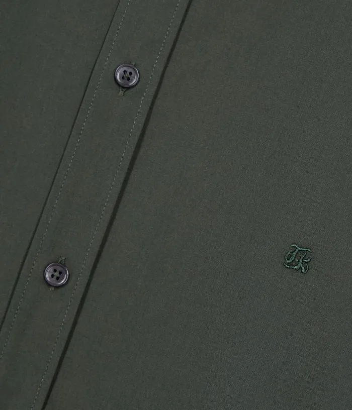 Men Khaki Poplin Shirt THE KOOPLES Shirts