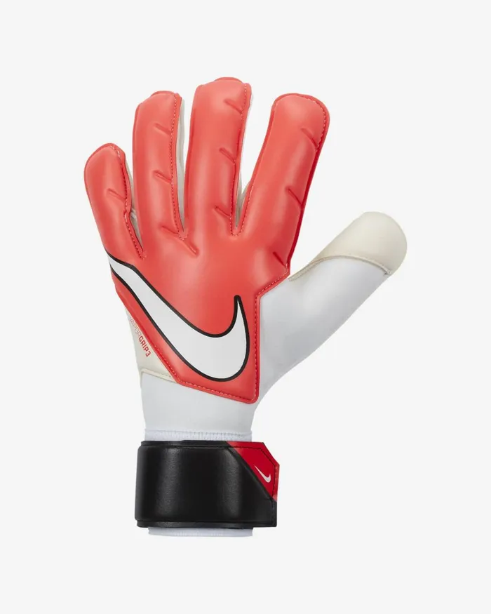 MenKidsWomen Nike All Accessories And Equipment Goalkeeper Vapor Grip3 Bright Crimsonblackwhite