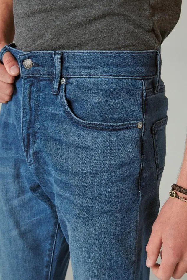 Men Lucky Brand Jeans 411 Athletic Taper Coolmax Stretch Jean Winfield