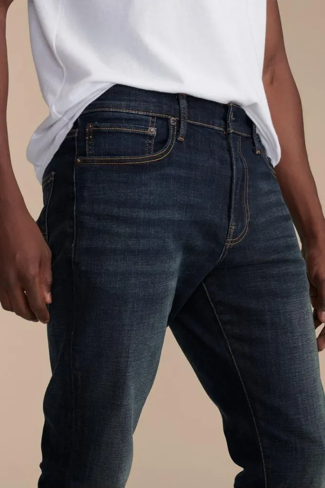 Men Lucky Brand Jeans 412 Athletic Slim Coolmax Jean Leon Park