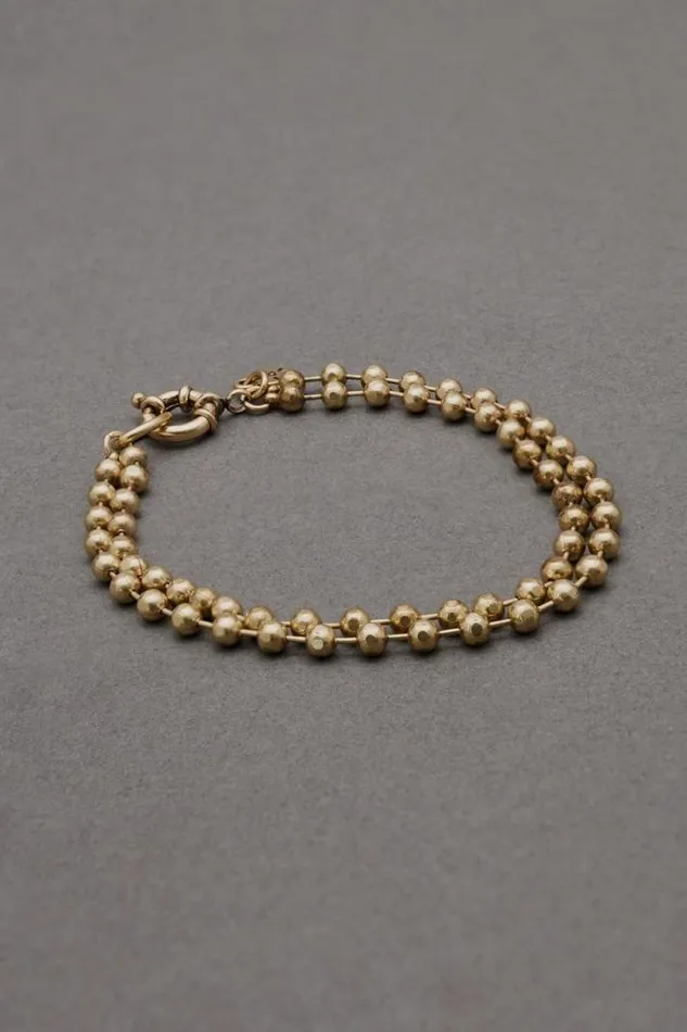 Men Lucky Brand Jewelry Chain Bracelet Gold