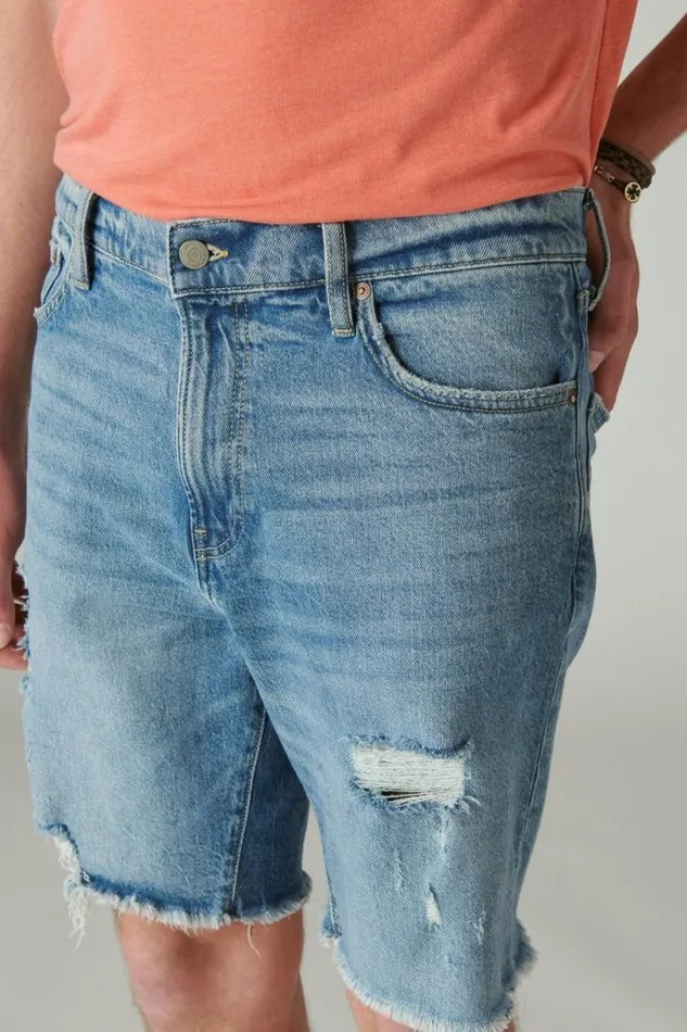 Men Lucky Brand Shorts Vintage Loose Short Zuben